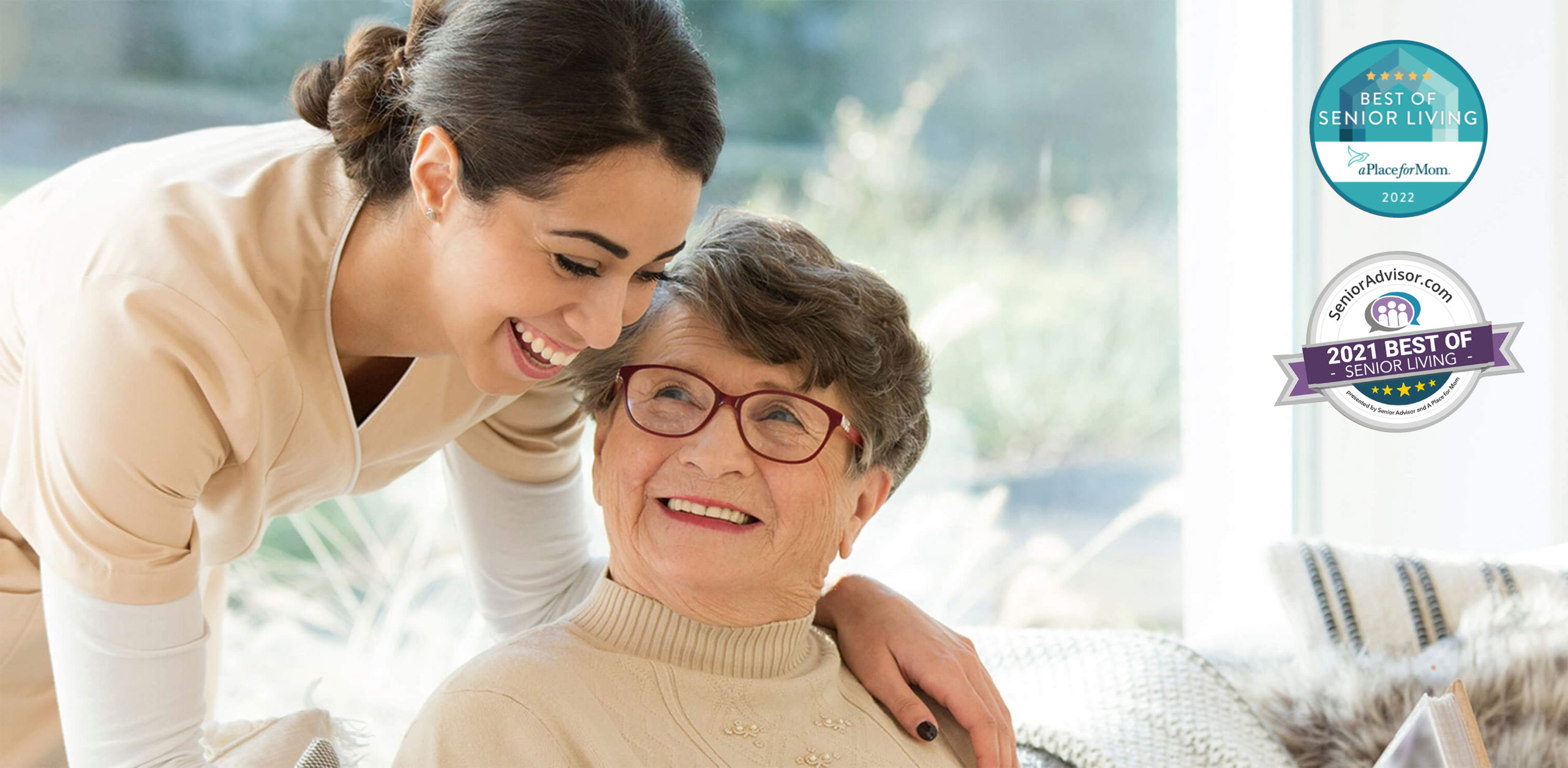 resident in memory care at The Carrington at Lincolnwood