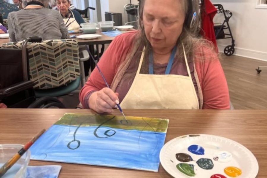 new technology at The Carrington's memory care